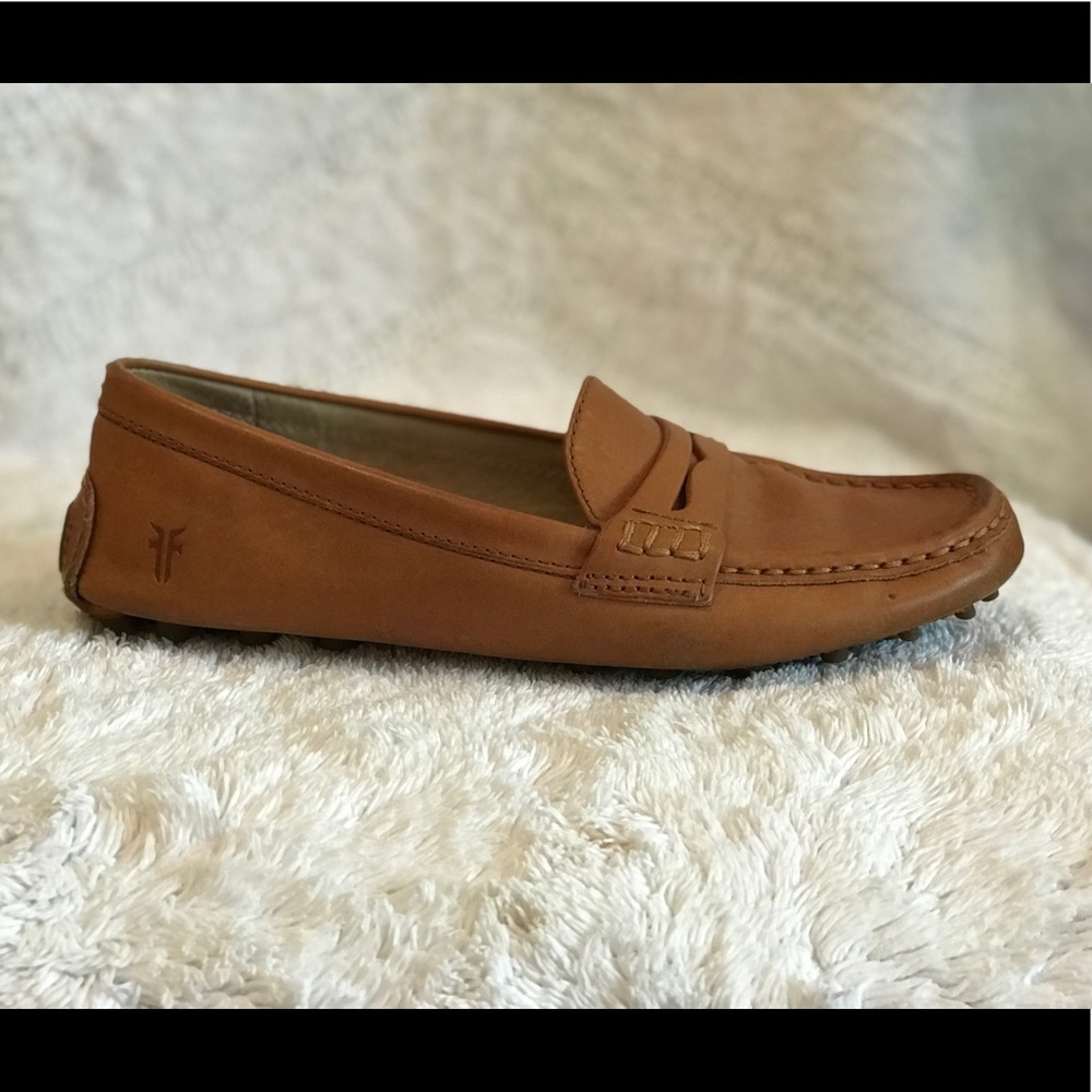 Frye | Cognac Leather | Penny Loafers